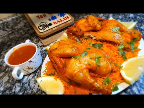 مندي الدجاج بتنور الطين مع طريقة الدقوس الحار 