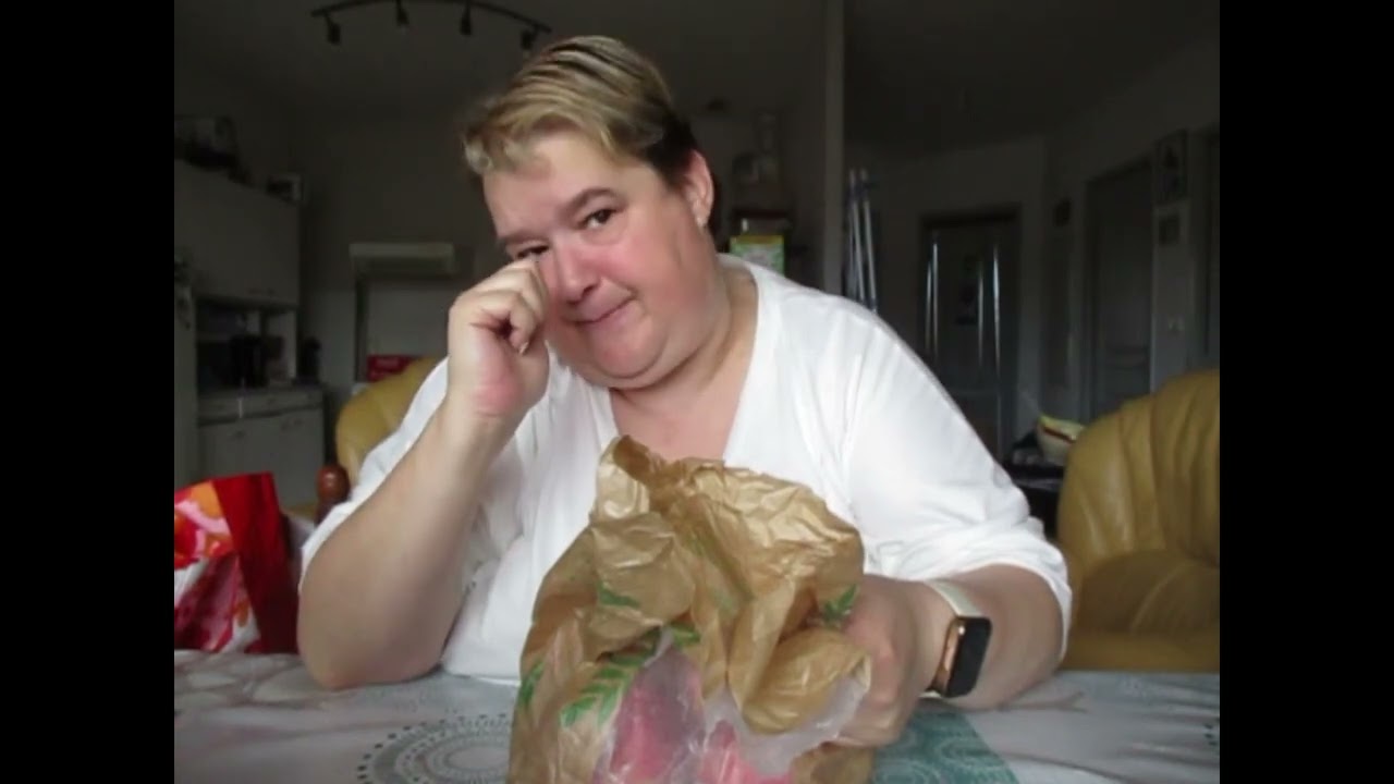 retour de courses du mois chez  Leclerc