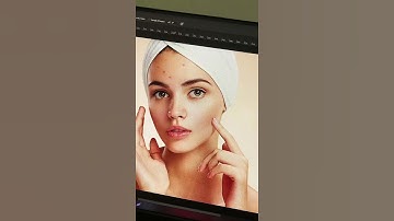 How to use the spot healing brush in Photoshop #shorts #tahadesigns #photoshop #tutorial