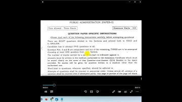 PA Previous Year Question paper  for UPSC #civilserviceexam #upscexam #questionpaper #shorts