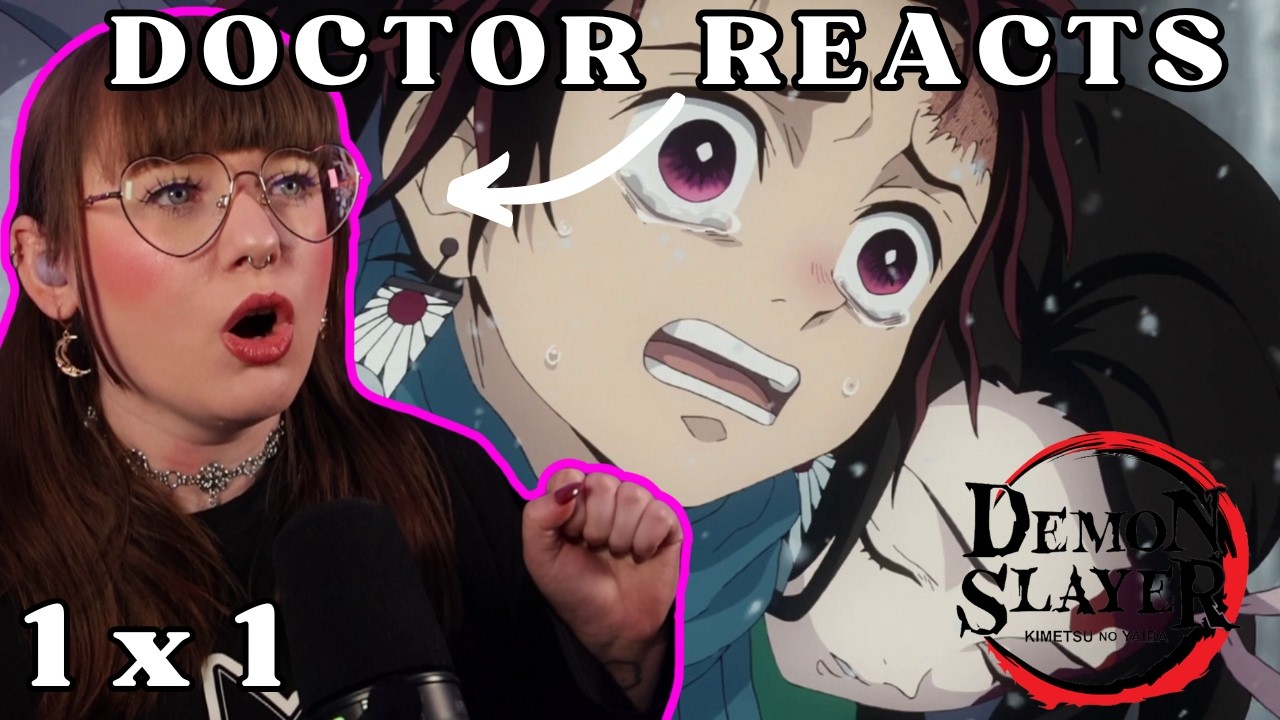 Dr Of Literature's FIRST REACT to Demon Slayer! | 1 x 1 'Cruelty'
