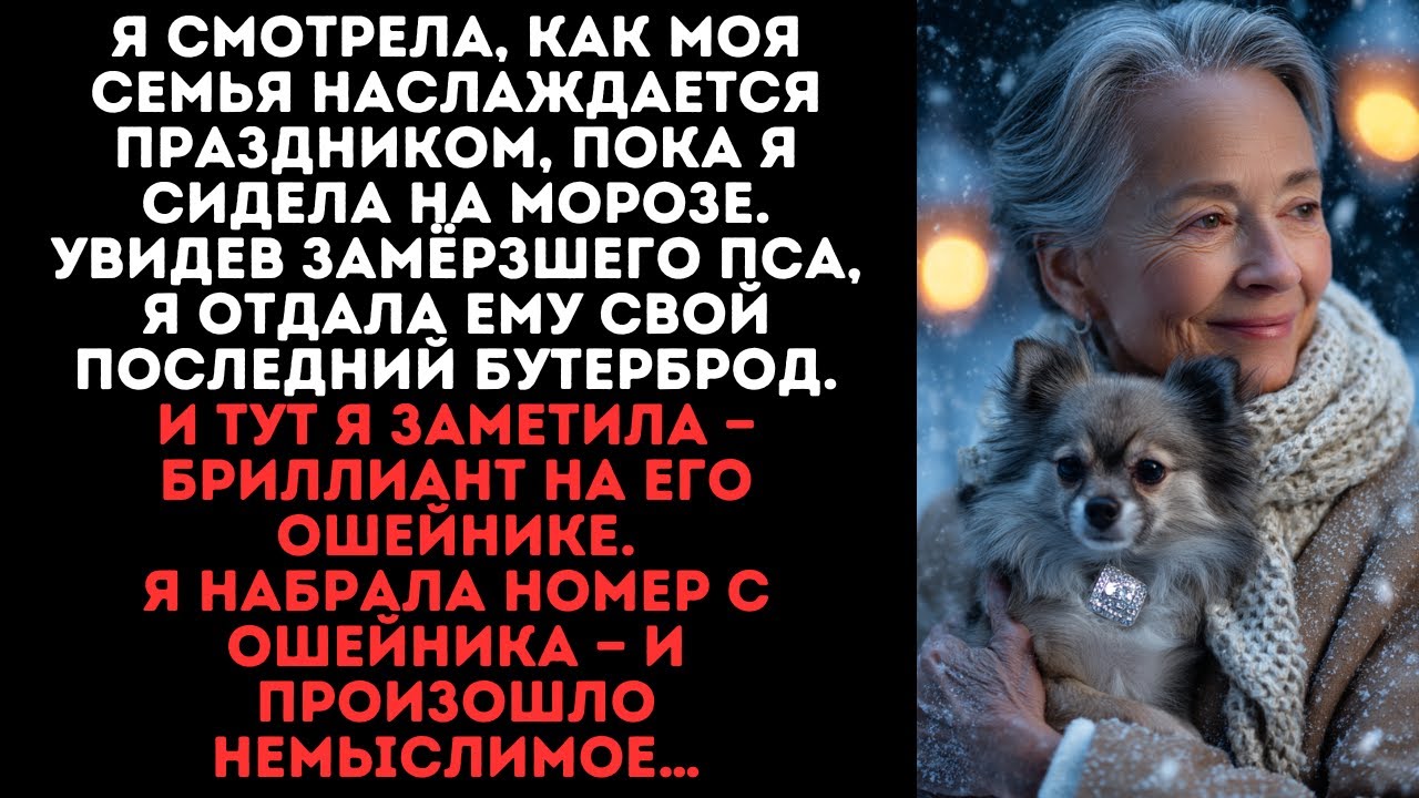 Пока семья праздновала без меня, я отдала бутерброд псу — и увидела бриллиант