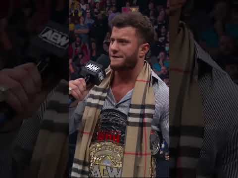 MJF with a heartfelt message to Samoa Joe #AEW #MJF #SamoaJoe