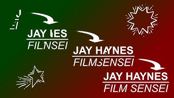 Make a Simple Sliced Graphic Animation in HitFilm!