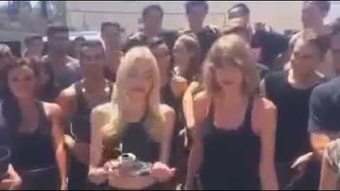Taylor Swift ALS Ice Bucket Challenge #İcebucketchallenge
