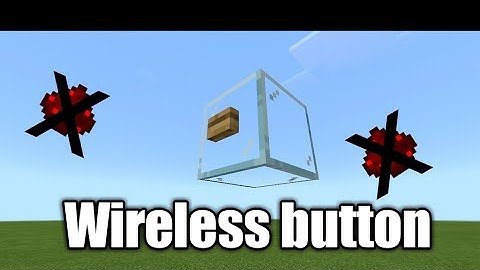 How to make a wireless button in MC