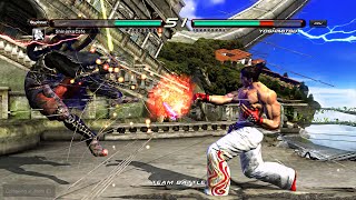 Tekken 6: 3x Team Battle Mode [Hard] Part #83 PC PS3 RPCS3 Subwoofer Gameplays