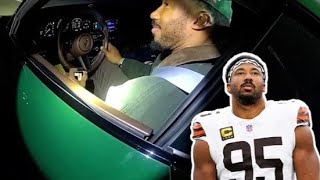 NFL superstar Myles Garrett pulled over AGAIN! 
