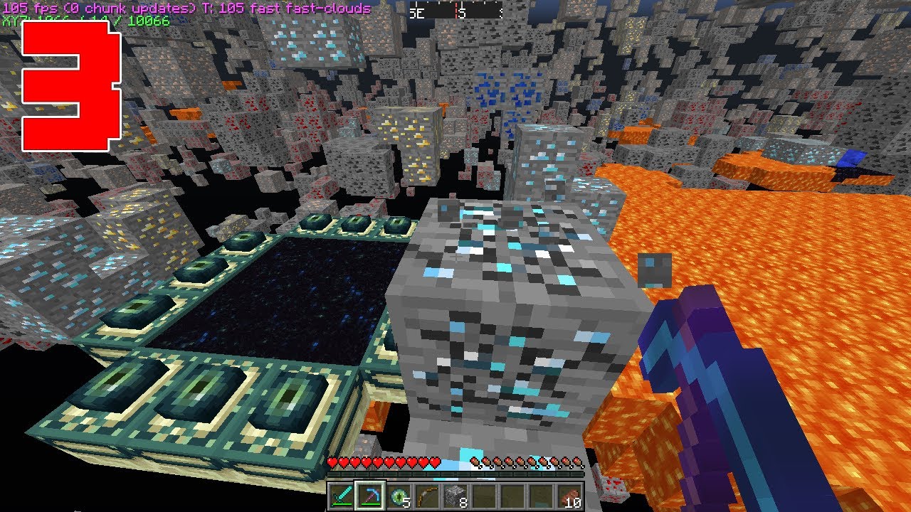 diamond x ray minecraft 1.14