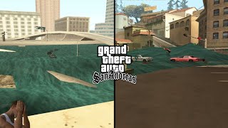 Download lagu Tsunami in GTA San Andreas | Can CJ Survive This?