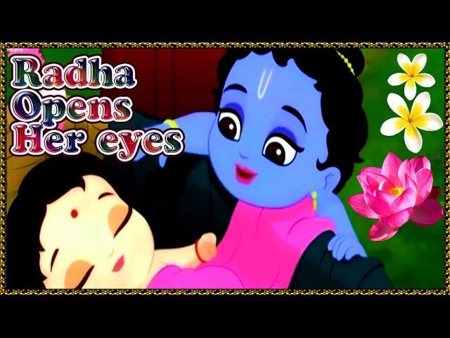 Radha opens her eyes