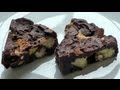 Rocky Road Chocolate Bar Cake How to make food recipe