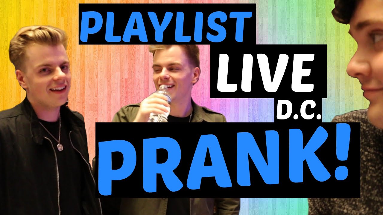 PLAYLIST LIVE PRANK- WHO'S YOUR FAVORITE YOUTUBER?  FT. FACINGKC