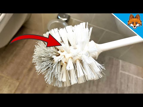 3 EASY ways to quickly clean the TOILET BRUSH 💥 (amazing result) ⚡️