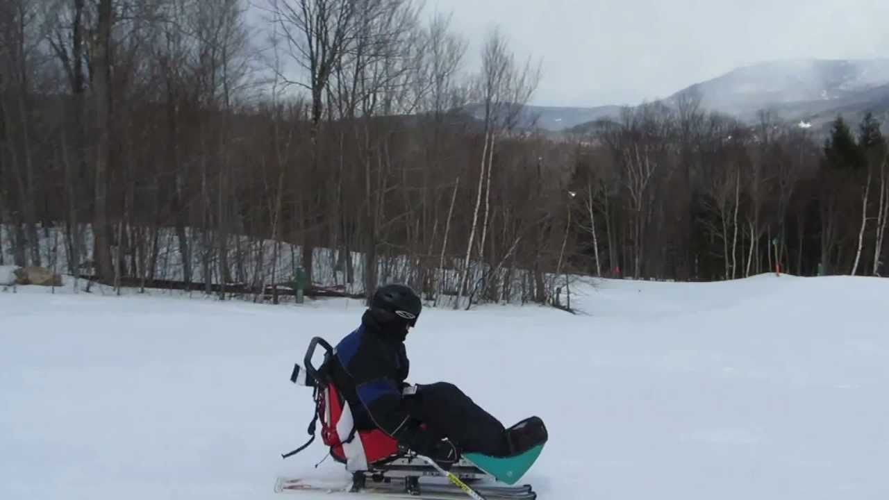 Maine Adaptive Sports & Recreation-  Dave Bi Skiing