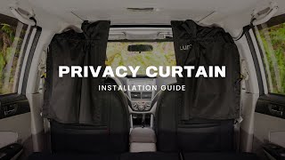 LUNO – How to set up the Luno Privacy Curtain