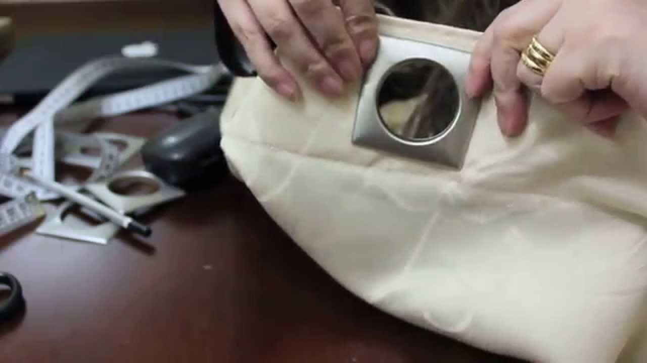 Tutorial colocação de ilhós em cortina de varão