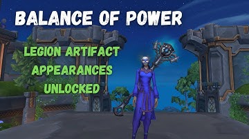 Balance of Power Completion (World of Warcraft: Legion Remix)
