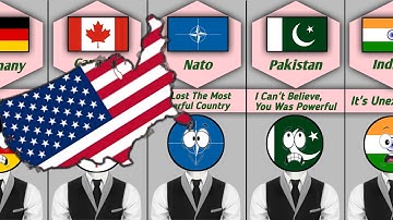 What if U S A 🇺🇸 Died Reaction From Different Countries | Perfect Data Tv