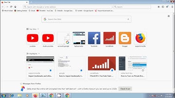 Chrome: how to import bookmarks from Firefox to Google Chrome