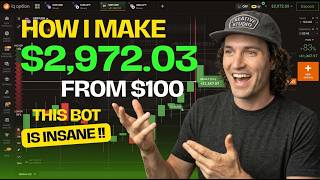How I Turned $100 into $2, 972.03 on IQ Option with This Trading Bot | Binary Option screenshot 3