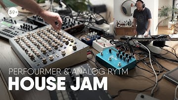 Dawless Hardware Jam | Perfourmer, Analog Rytm, Pyramid | 59 Perlen