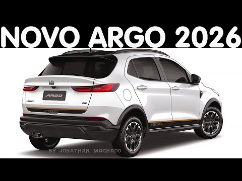 PHOTOSHOP Novo Fiat Argo Trekking CVT 2026 RENDER