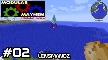 Minecraft - Modular Mayhem Reloaded - Ep 2 - Futurepack World Gen