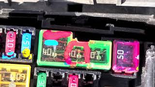 2009 nissan rogue starter fuse, starter relay location & troubleshooting