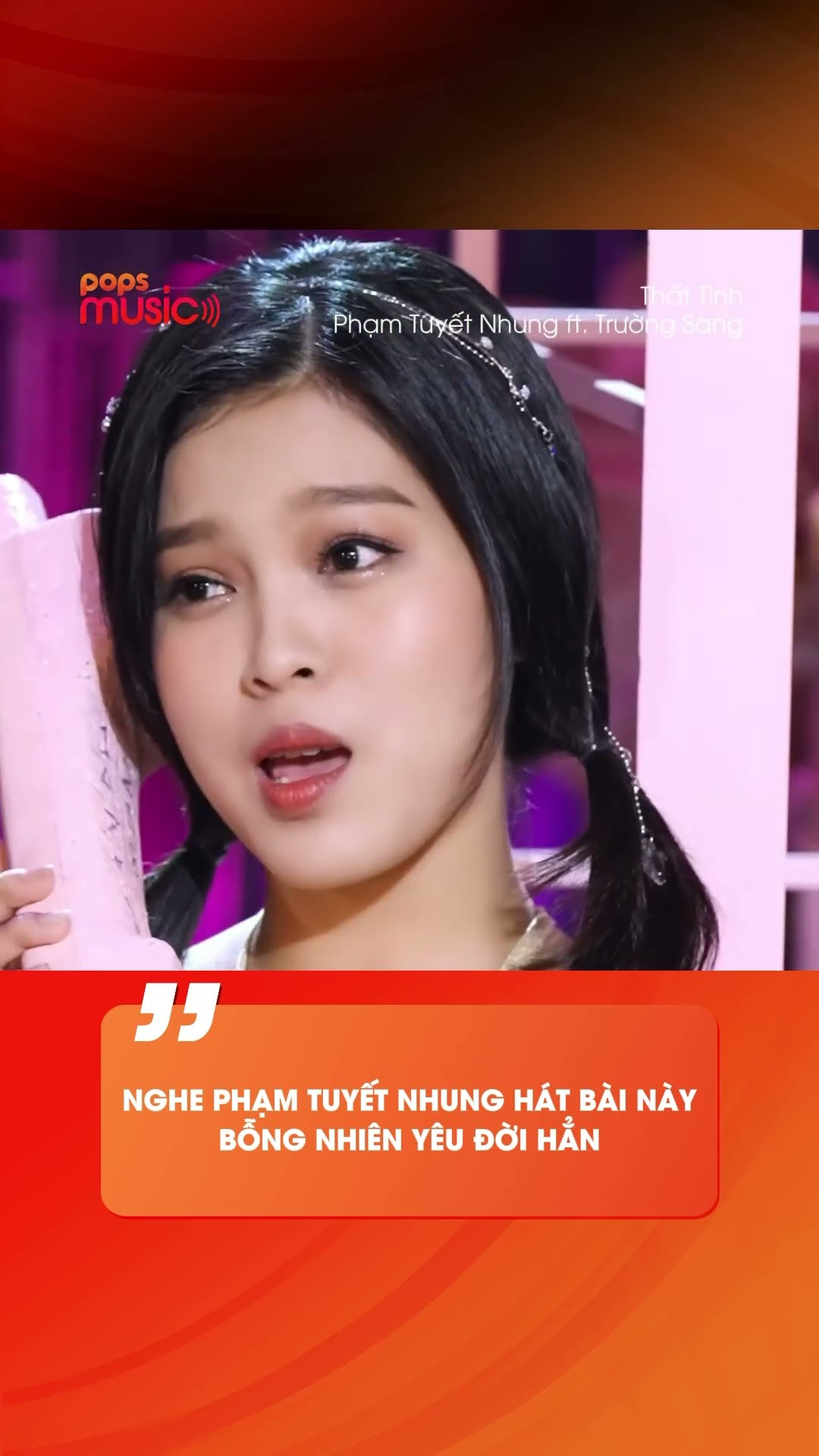 Nghe Phạm Tuyết Nhung hát bài này bỗng nhiên yêu đời hẳn #ThatTinh #PhamTuyetNhung