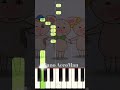 🐷This Little Piggy - Mother Goose Club  Piano Tutorial Short