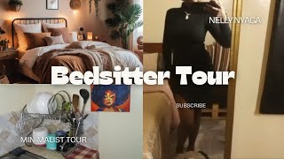 MY BEDSITTER HOUSE TOUR ||Humble beginnings