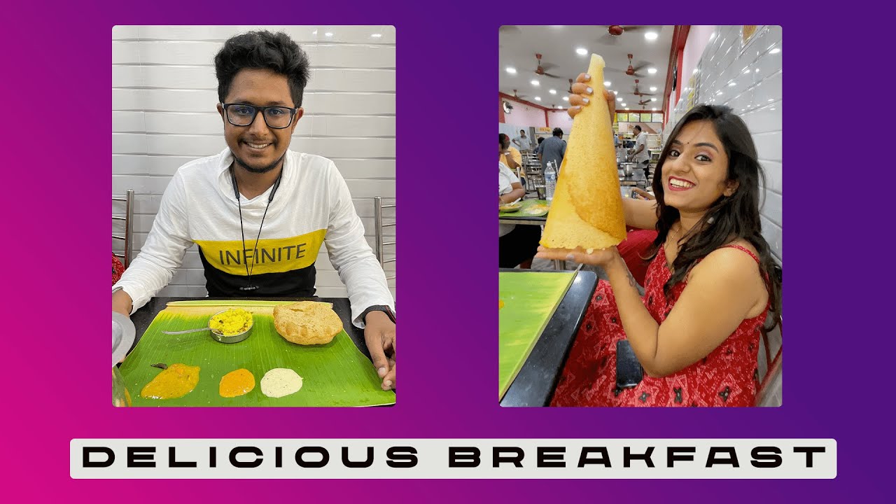 Variety of Breakfast Options at Sri Murgan Cafe - Pondicherry