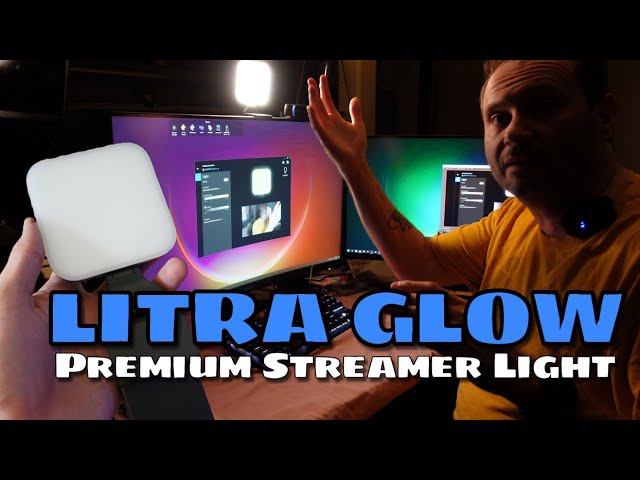 Logitech C920x HD Pro + Logitech for Creators Litra Glow - The Perfect  Solution for Great on-Camera Looks