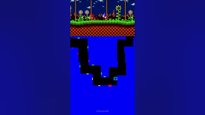 Shin Sonic Chasing Sonic And Knuckles (The Sonic Tapes) | Blue Bouncing Square