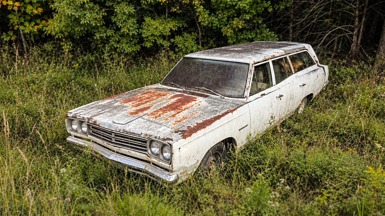 Sitting for DECADES! Will This Plymouth Wagon Run & Drive Again?