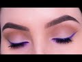 Purple Glitter Eyeliner Makeup Tutorial | An Knook