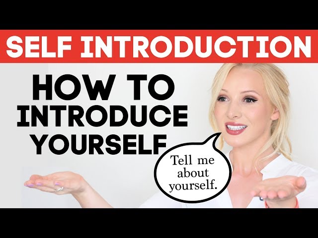 SELF INTRODUCTION | How to Introduce Yourself in English | Tell Me About Yourself Interview Answer class=