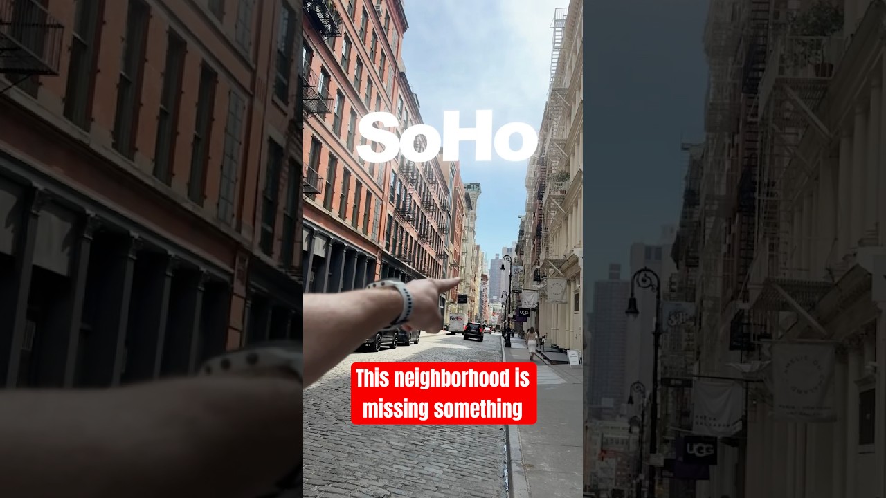 Why SoHo Has So Many Glass Sidewalks and So Few Trees
