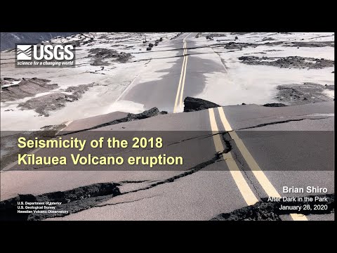 Seismicity of the 2018 Kīlauea Volcano eruption