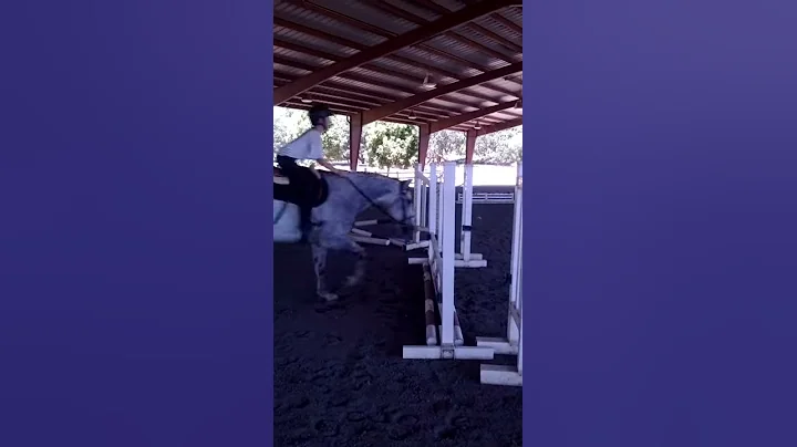Oscar and Marina jumping