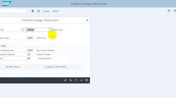 SCM600-Exercise 4.5 Effect of Changed on Customer Master Record to Previously Entered Sales Order
