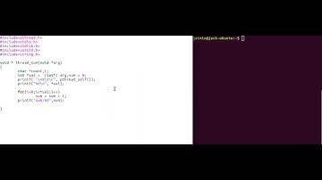 part 2 Explanation of pthread api