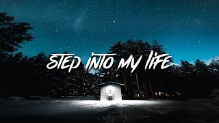 Video thumbnail of "Powfu - step into my life (Lyrics) feat. sleep.ing"