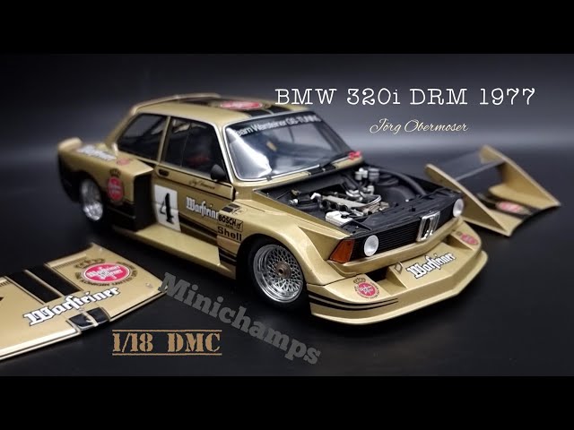 BMW 320i • Jörg Obermoser • DRM 1977 - Minichamps 1/18 - YouTube