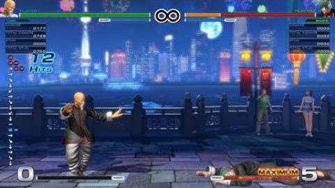 THE KING OF FIGHTERS XIV - Tung Training mode.