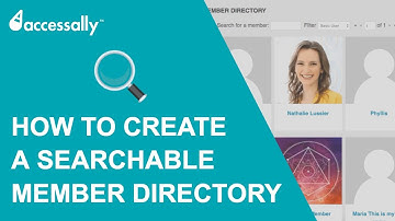 How to Create A Searchable Member Directory on Wordpress