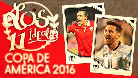 El 11 Ideal de la Copa América Centenario 2016 | Messi, Alexis, Vidal...