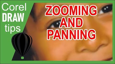 Zooming and Panning in CorelDraw X4