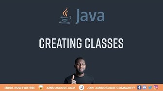 Creating Classes